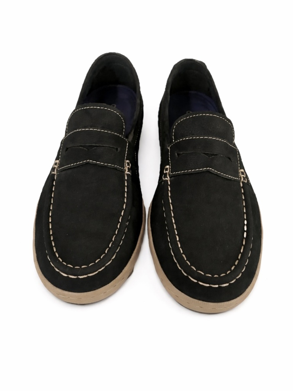 Cole Haan Claude Penny Loafer C30989 Men’s 12 Black Suede